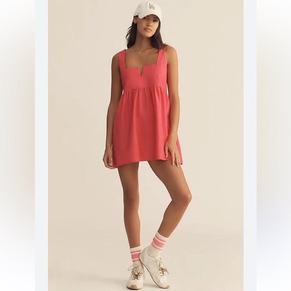 Anthropologie Dresses & Skirts - Anthropologie Daily Practice Sleeveless Notch-Neck Mini Dress
